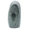 Collectible natural striated green jasper - 2