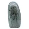 Collectible natural striated green jasper - 4