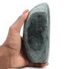 Decorative striped green jasper - 1