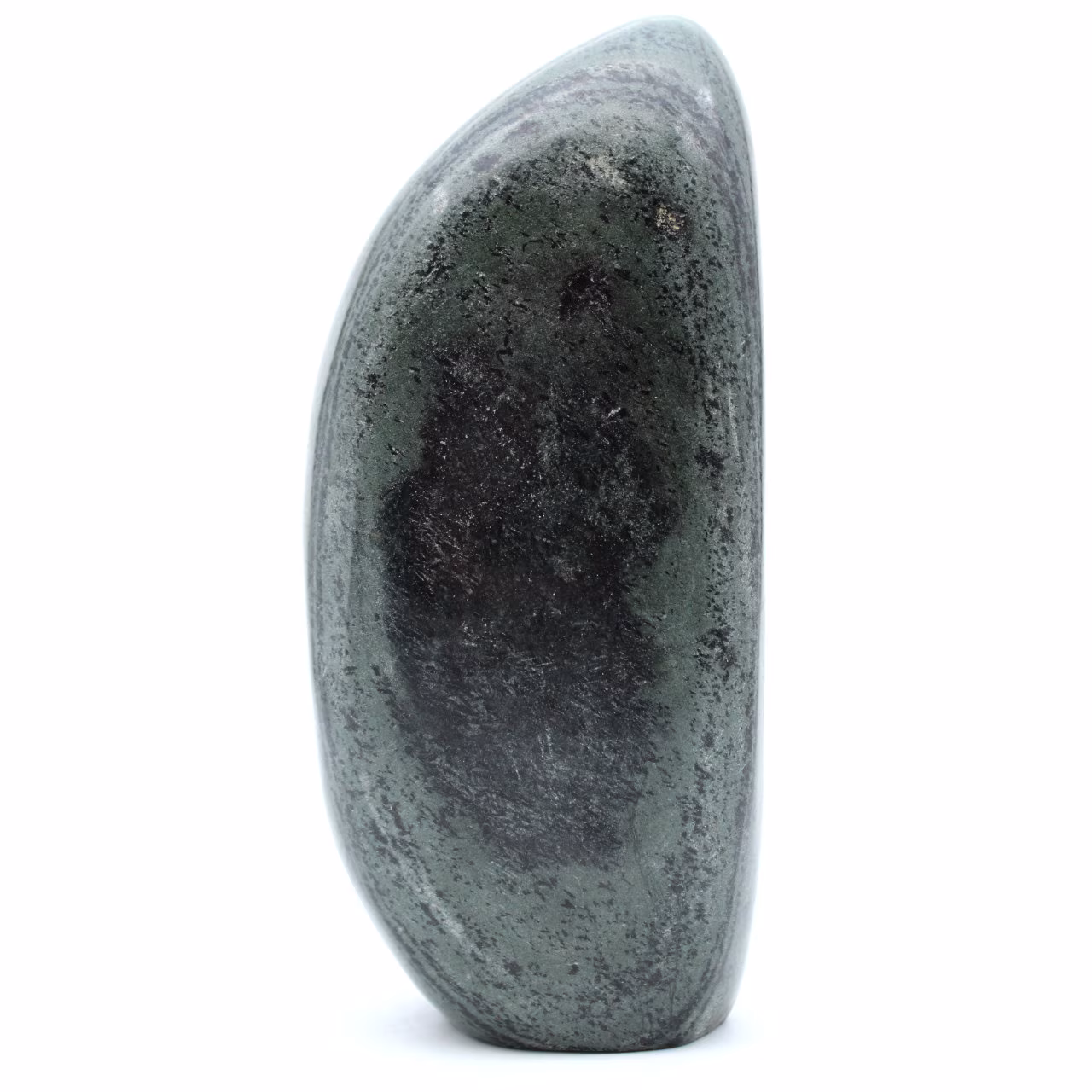 Decorative striped green jasper