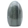 Free form in striated green jasper stone - 3