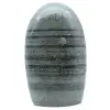 Polished natural striated green jasper - 0