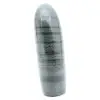 Polished natural striated green jasper - 2