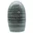 Polished natural striated green jasper