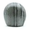 Natural striated green jasper stone - 0