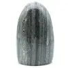 Green jasper striated polished shape - 3