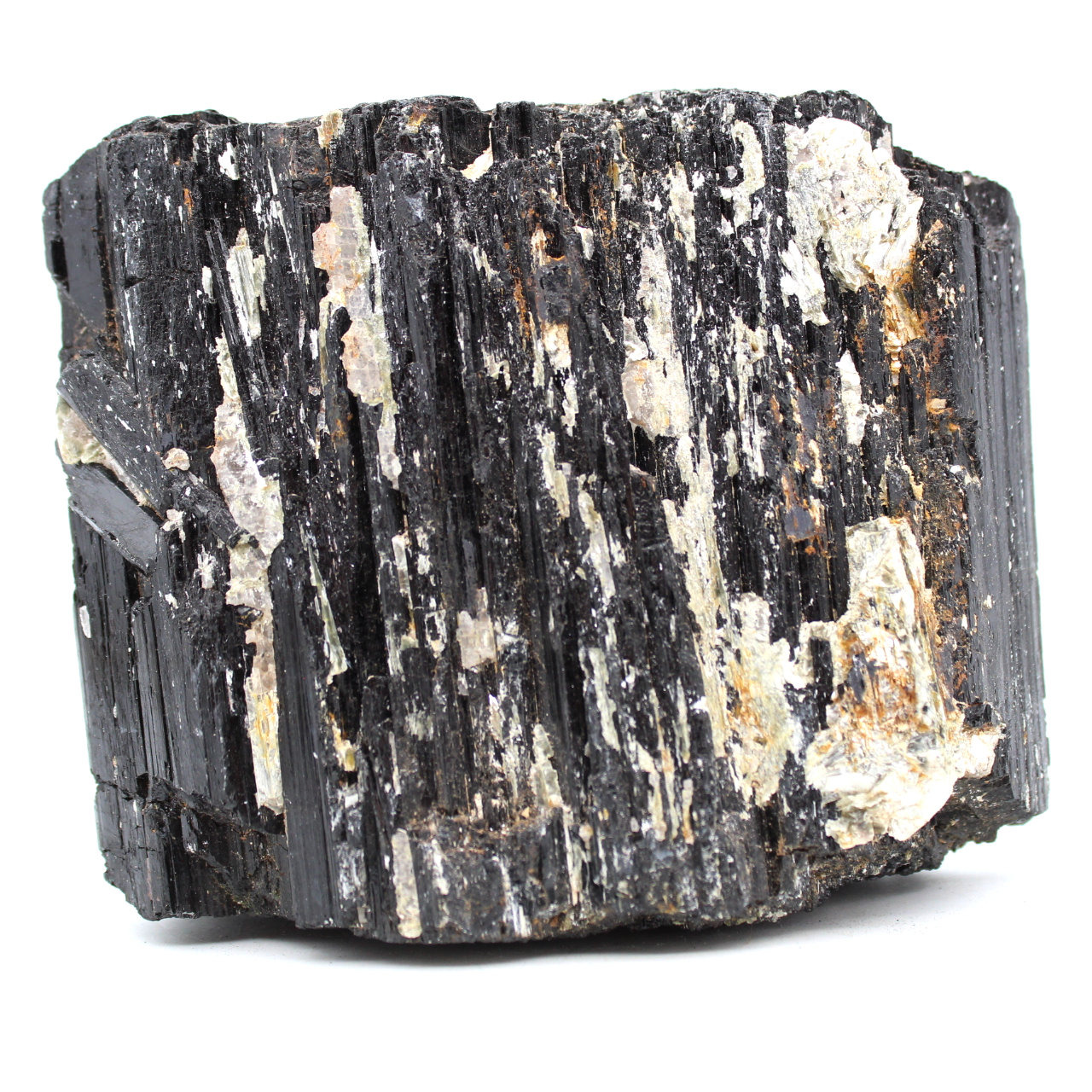 Crystallized tourmaline