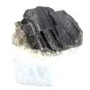 Tourmaline crystallization on a quartz base - 2