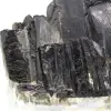 Tourmaline crystallization on a quartz base - 5