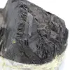 Tourmaline crystallization on a quartz base - 6