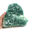 Nearly 4 kilo crystallized green fluorite cubes - 0
