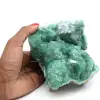 Crystallized natural green fluorite 1.5 kilo - 0