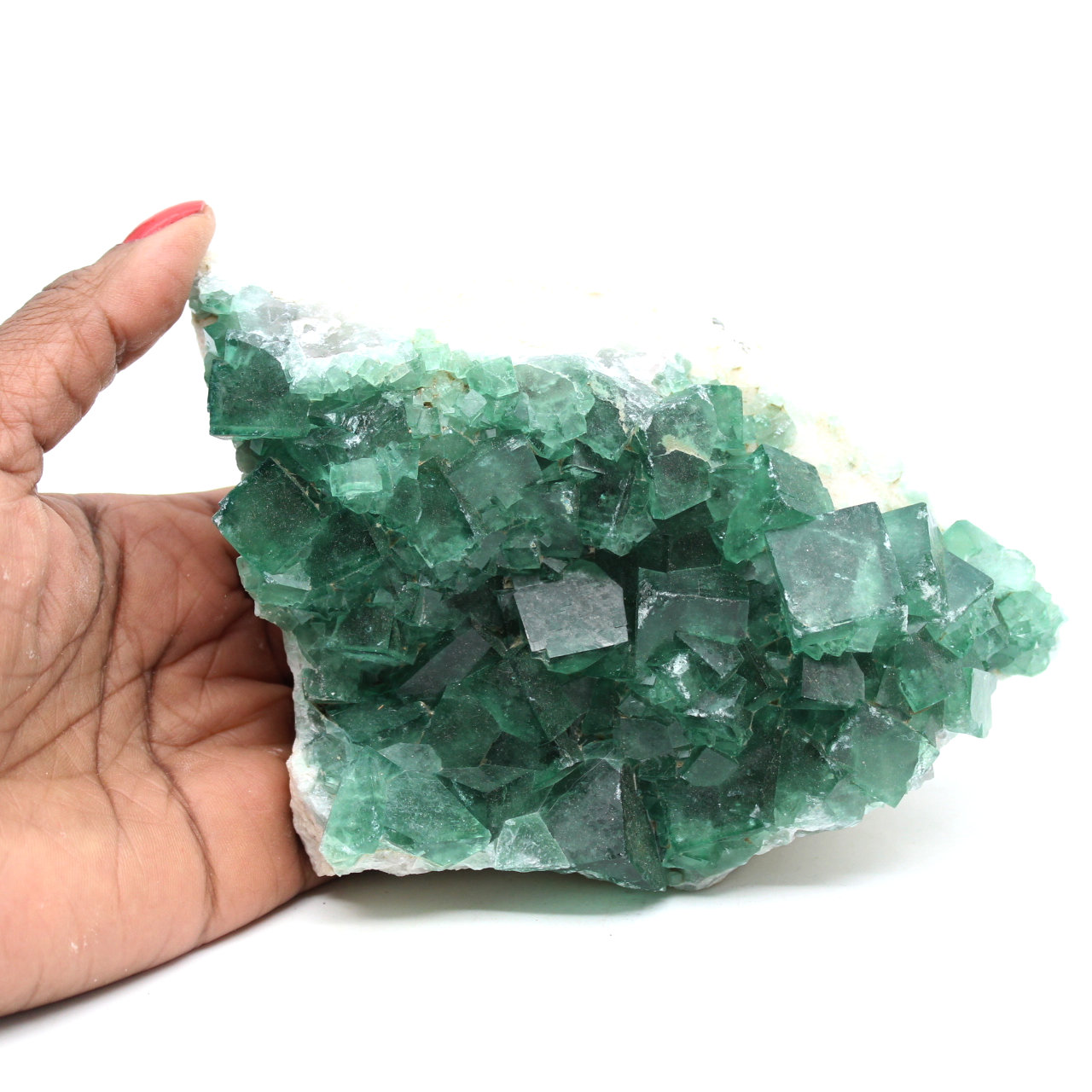 Madagascar fluorite in crystals
