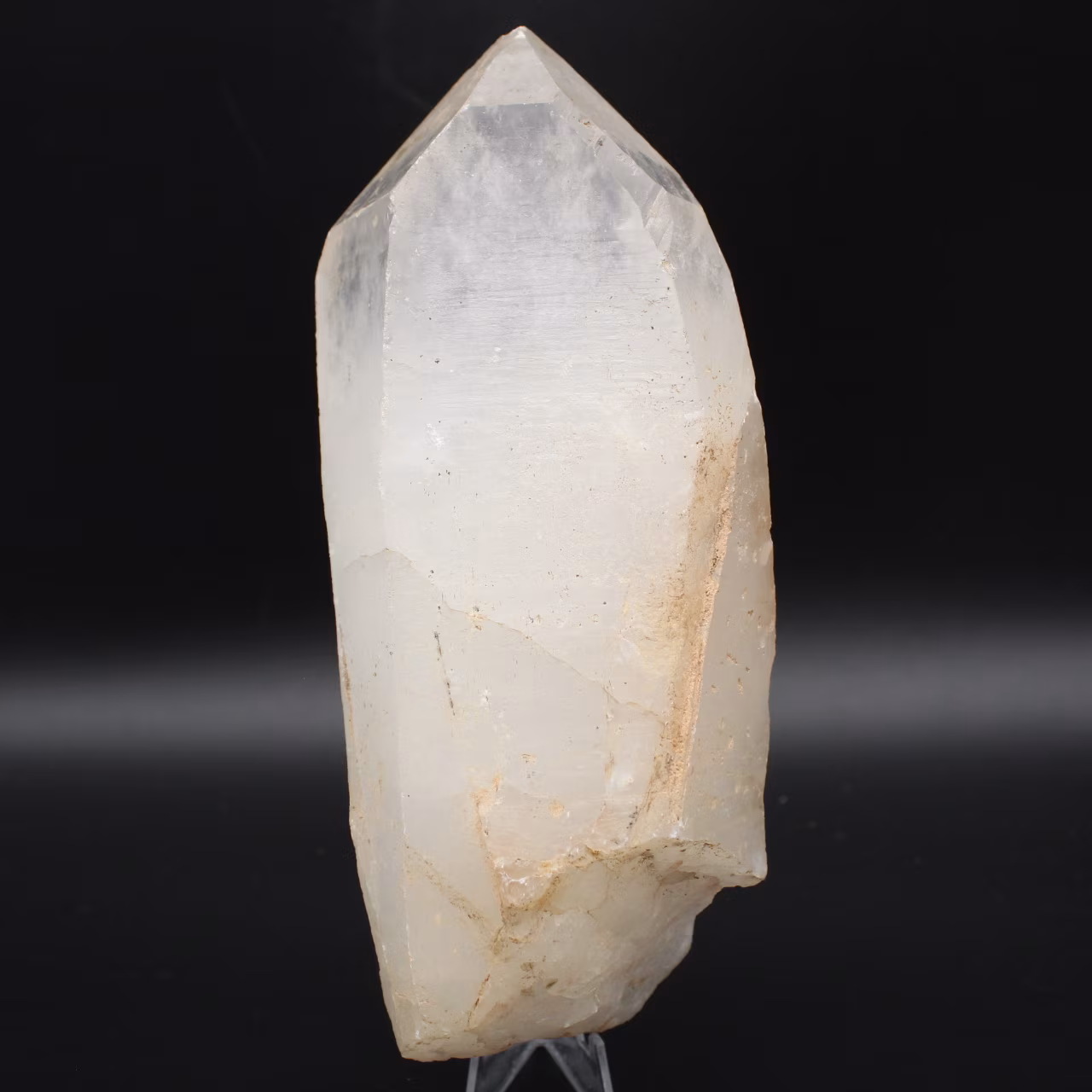 Natural quartz prism