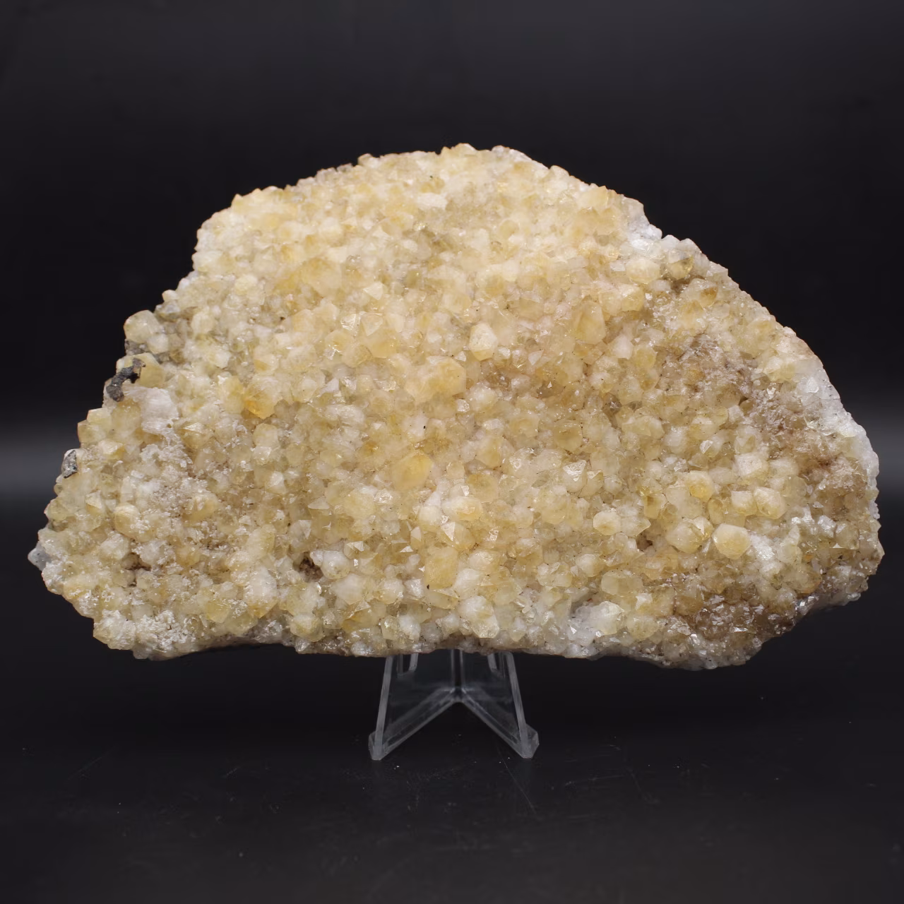 Crystallized citrine