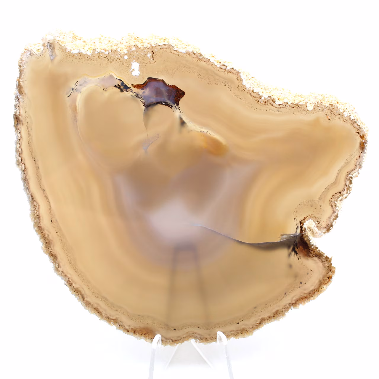 Brazilian agate slice