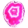 Polished agate slice - 0