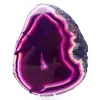 Polished agate slice - 0