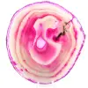 Brazilian agate slice - 0