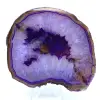 mineral purple agate - 0
