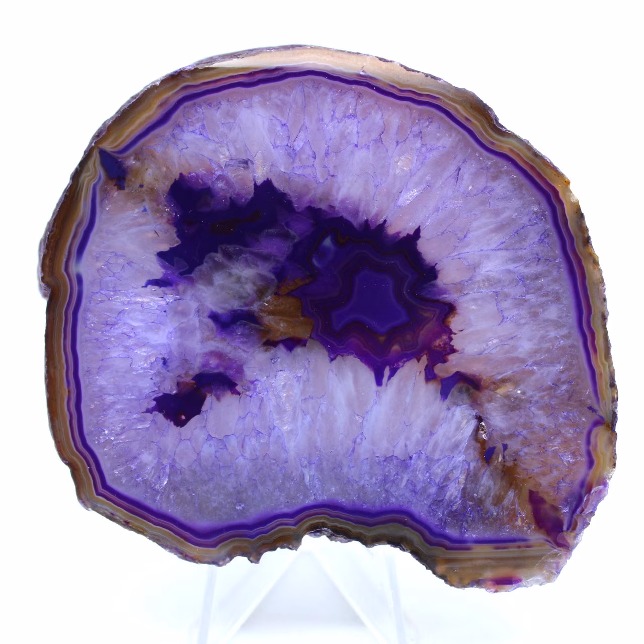 mineral purple agate