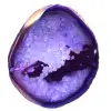 Purple agate decoration - 0