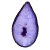Decorative stone in purple agate - 0