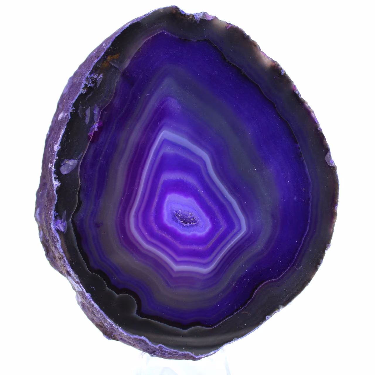 decorative purple agate