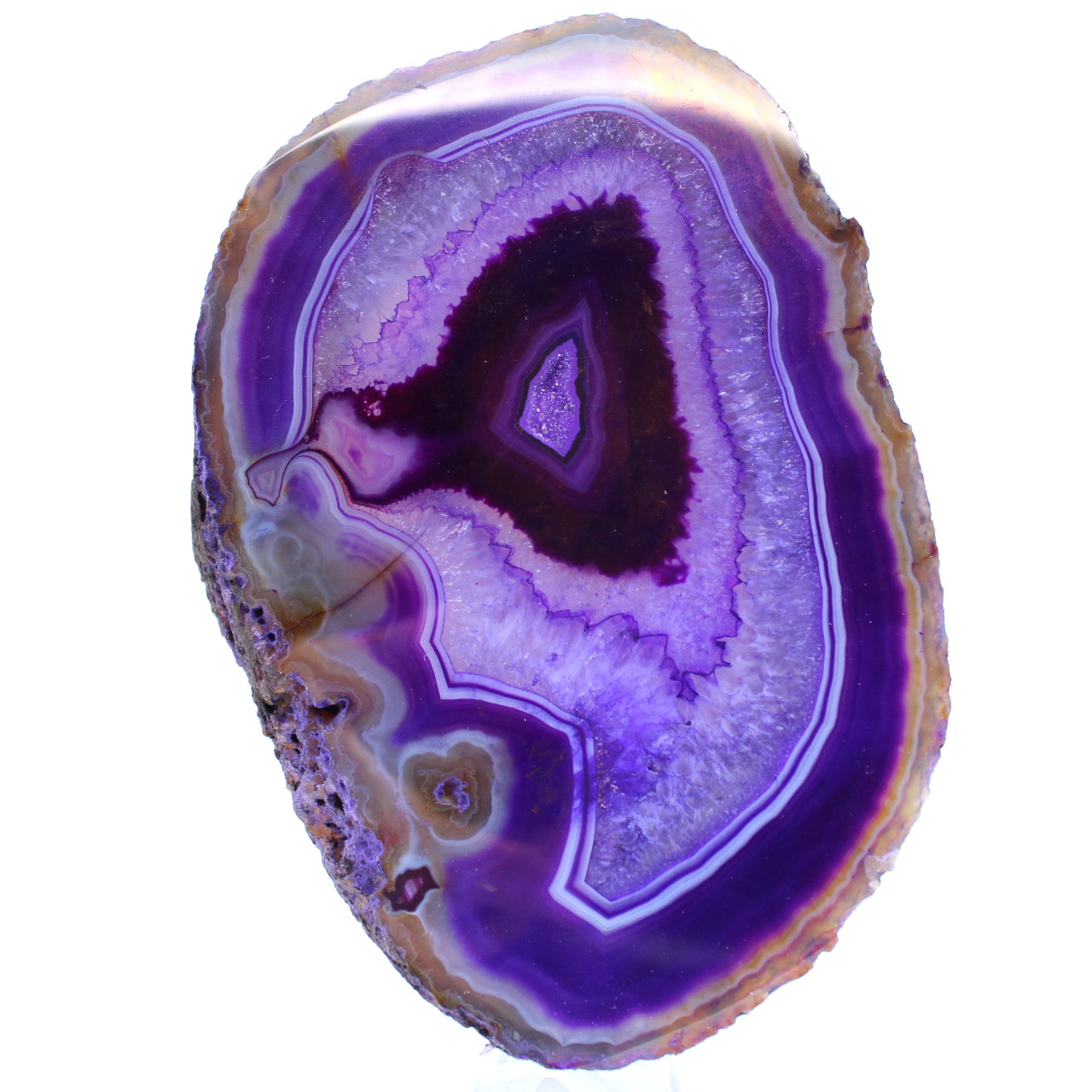 mineral purple agate