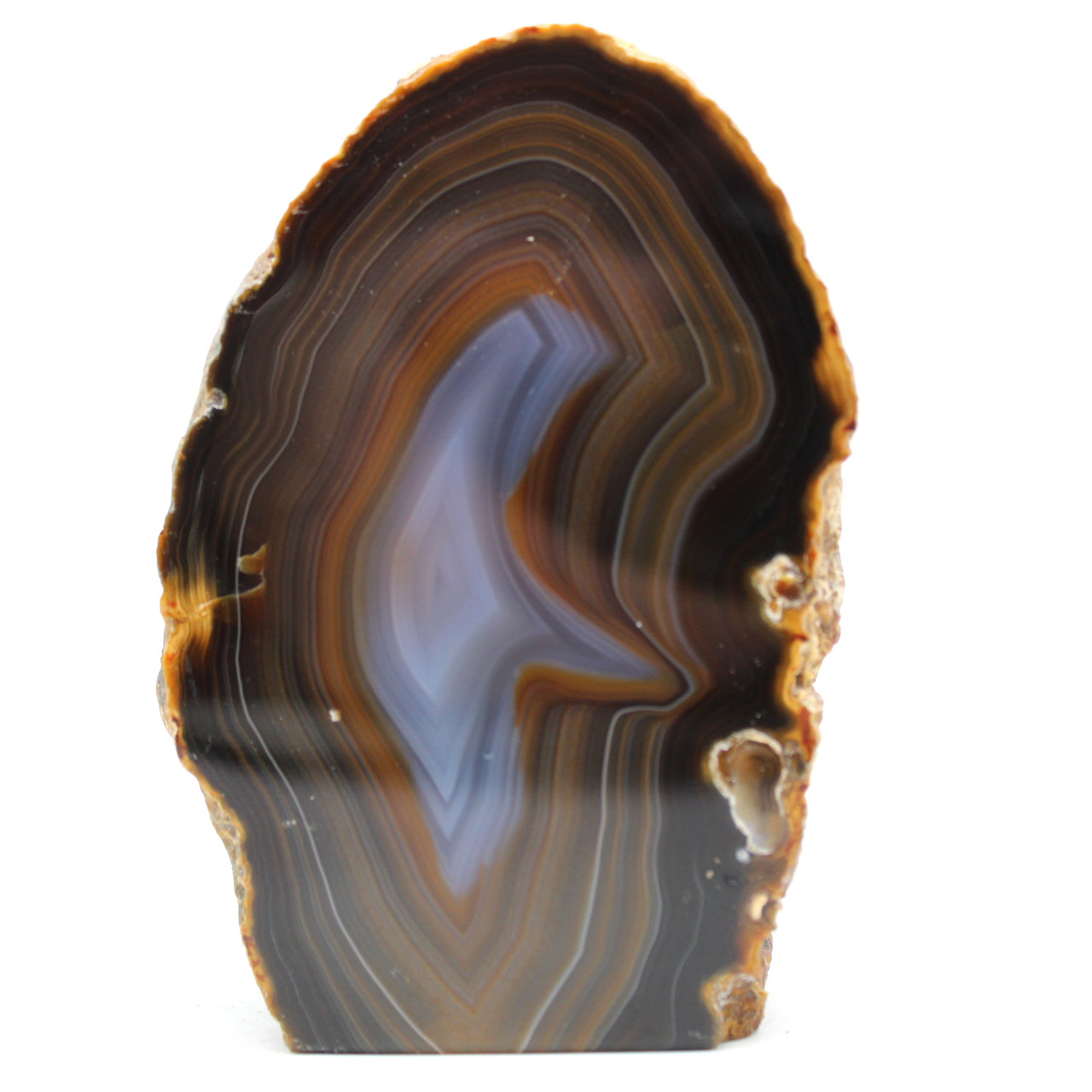 Decorative natural agate
