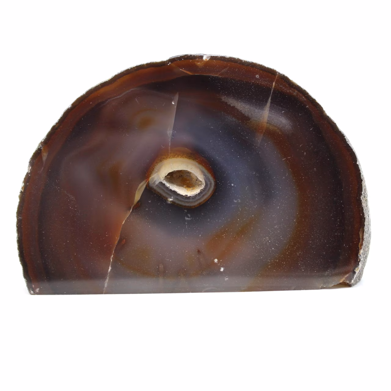 Decorative natural agate