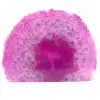 pink agate stone - 0