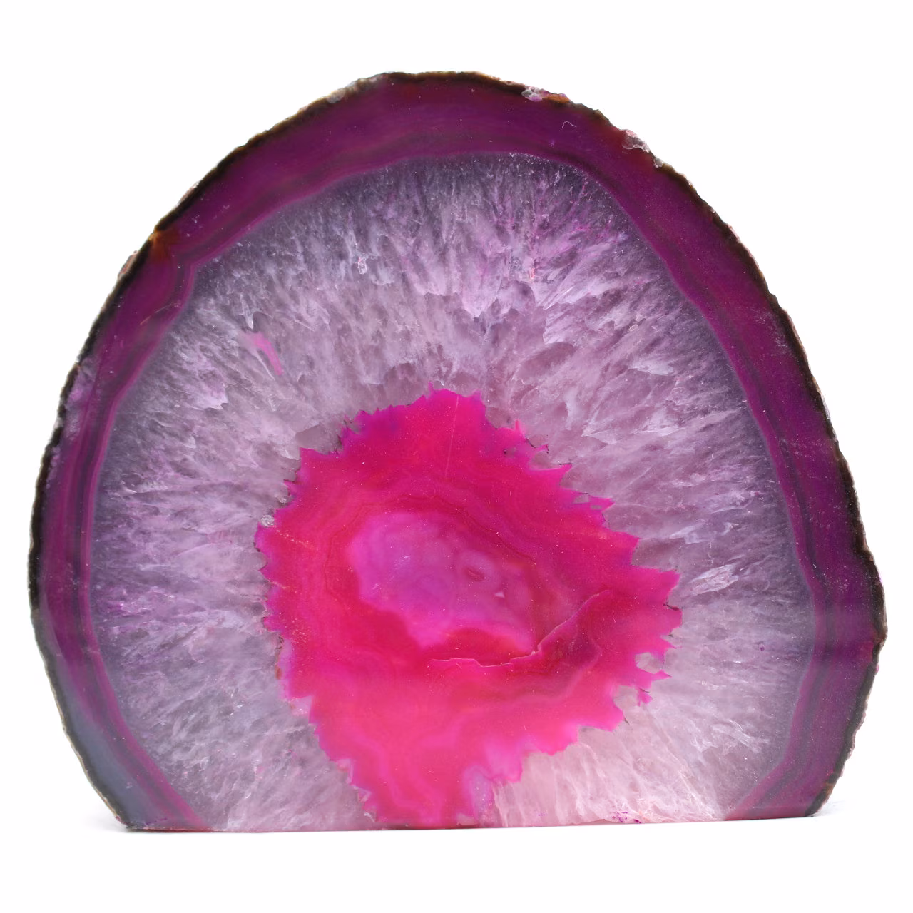 decorative pink agate