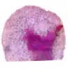 Mineral pink agate decoration - 0