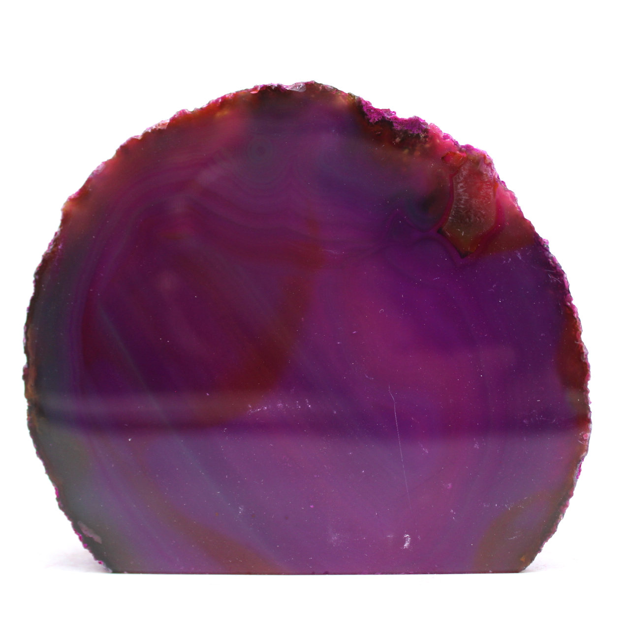 Ornamental pink agate to lay