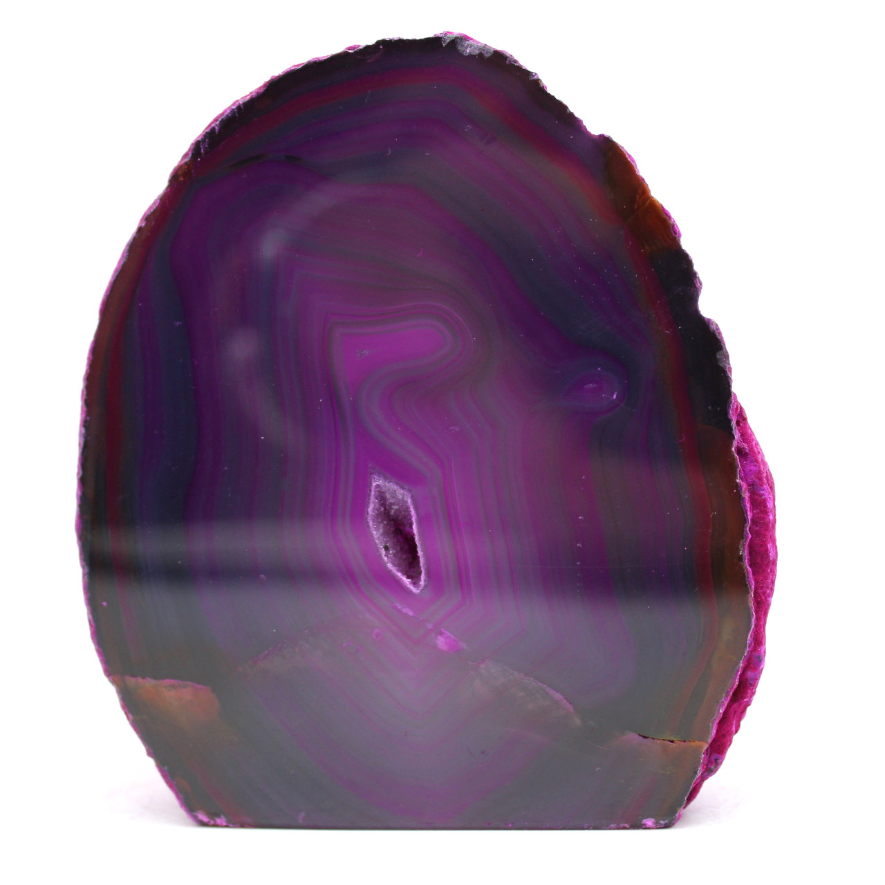 Decorative pink agate to lay