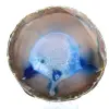 Decorative Blue Agate Slice - 0