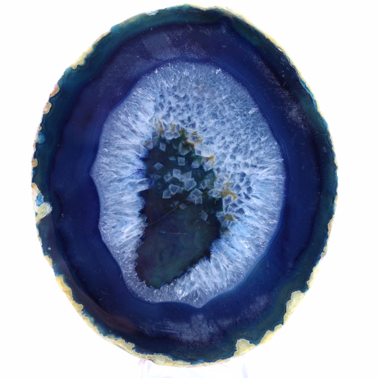 Blue agate decoration