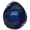 mineral blue agate - 0