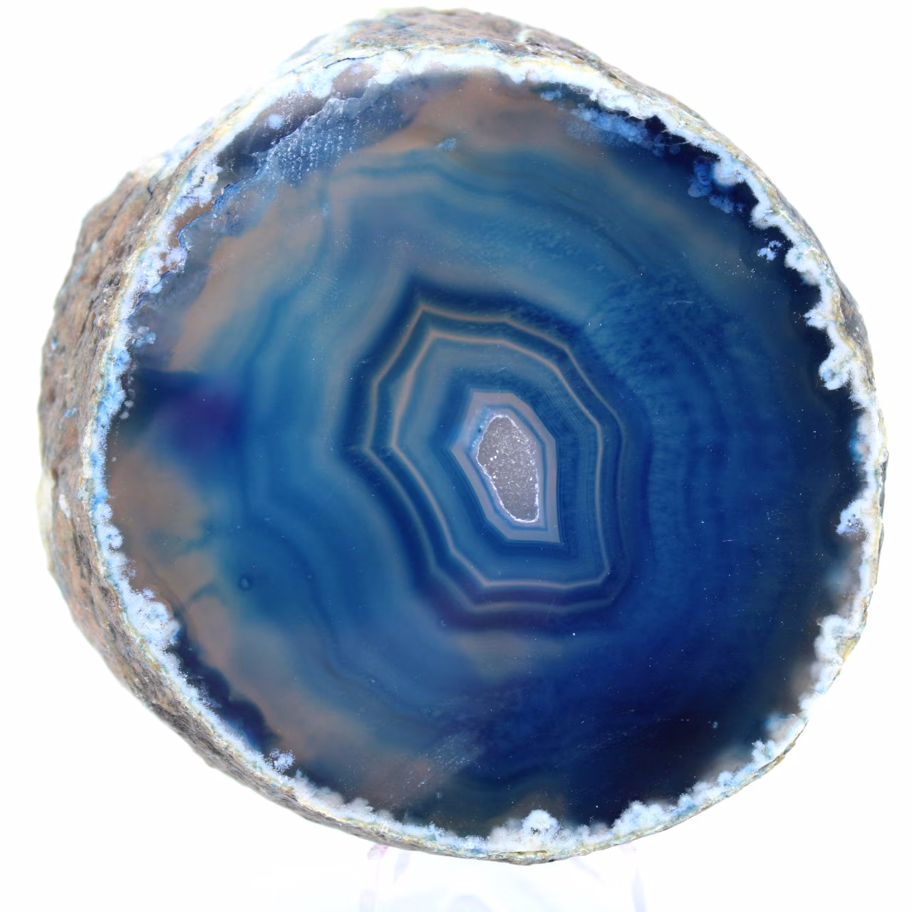 Brazilian blue agate