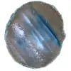 Brazil blue agate slice - 0