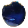 Decorative Blue Agate Slice - 0
