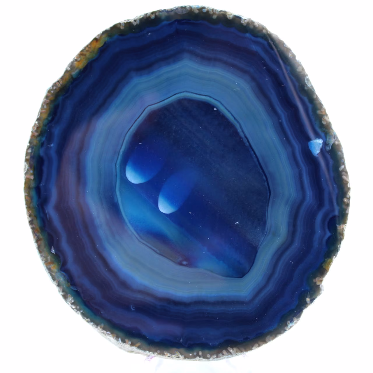 mineral blue agate
