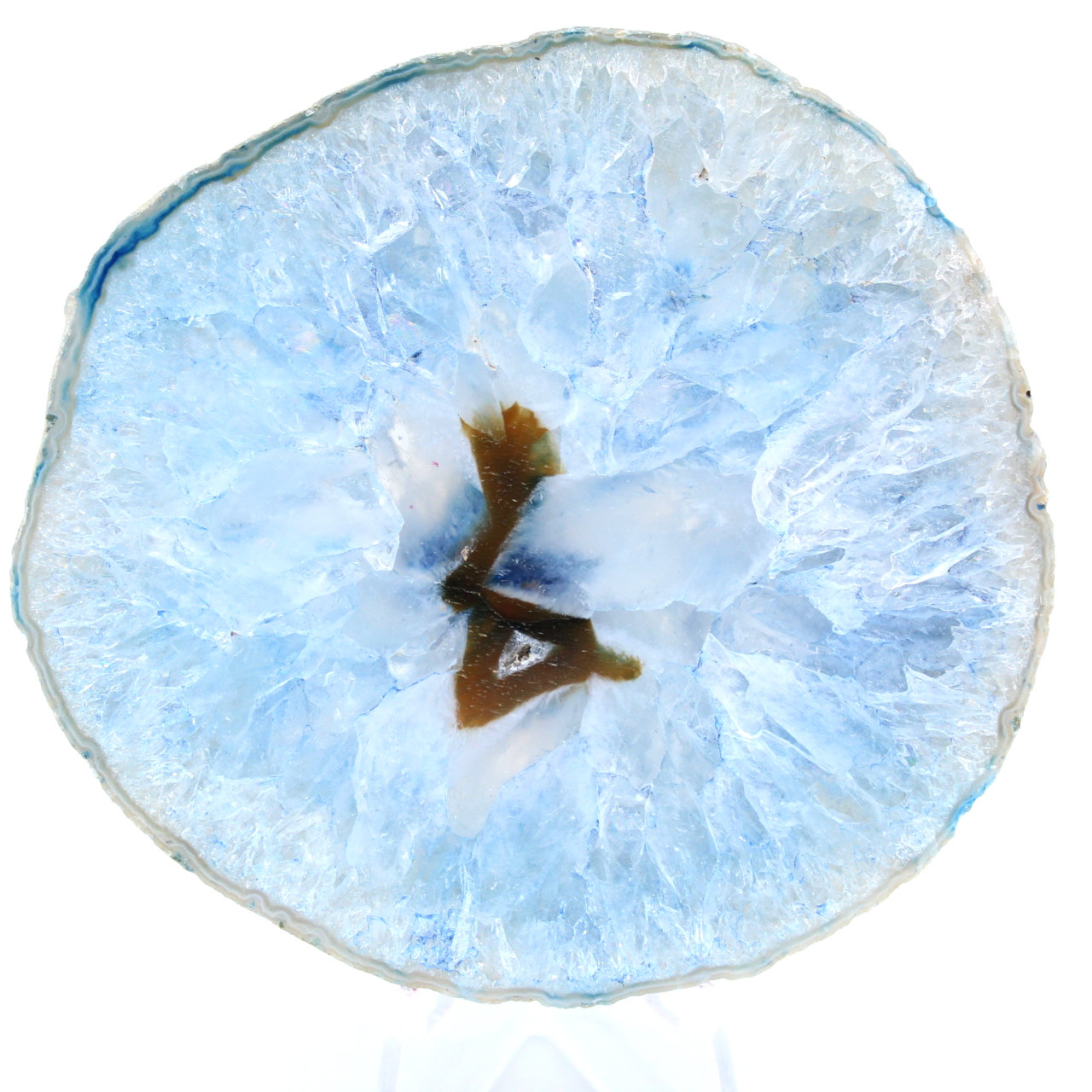 blue agate stone from brazil