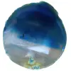 Brazilian blue agate - 0