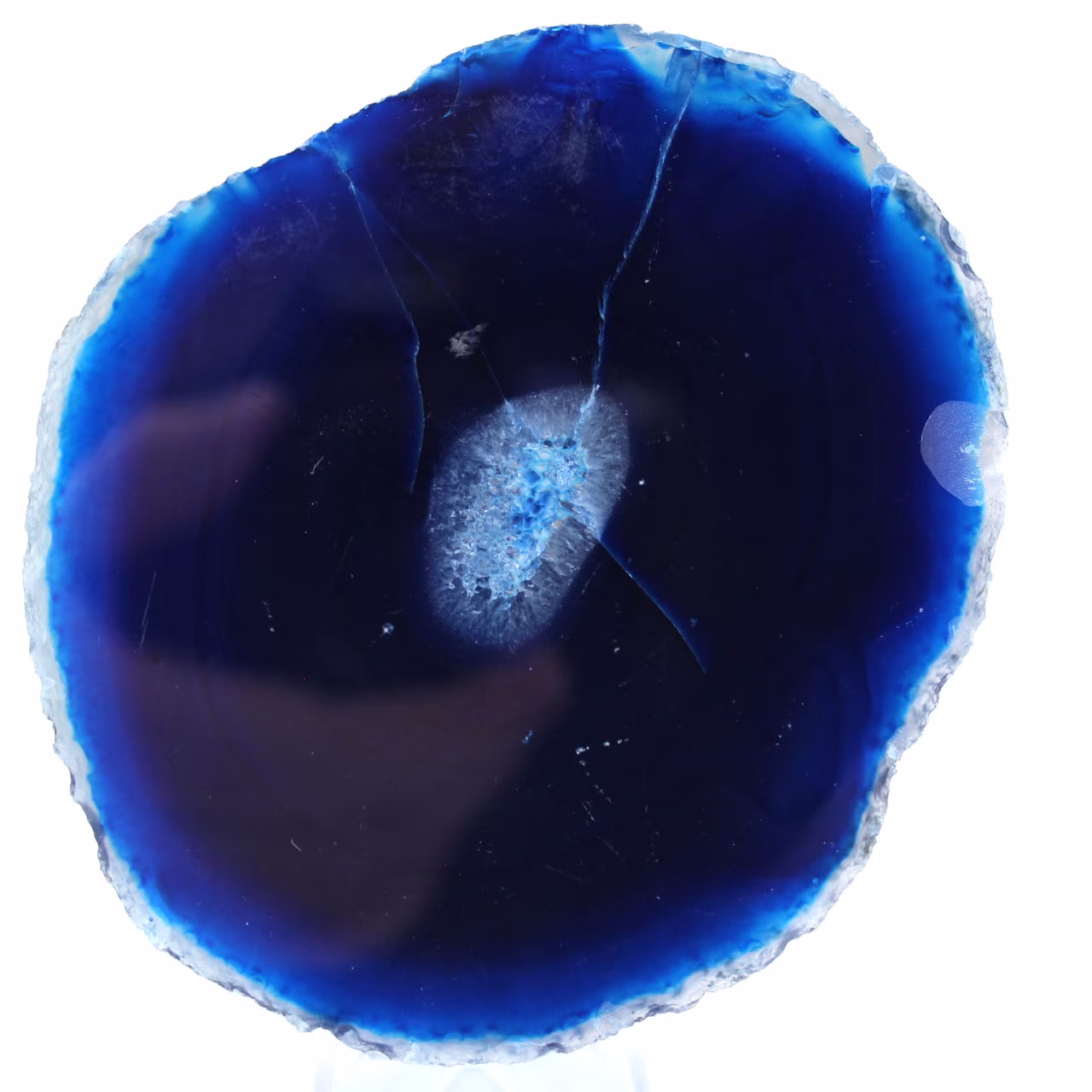 decorative blue agate