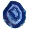 blue agate stone - 0