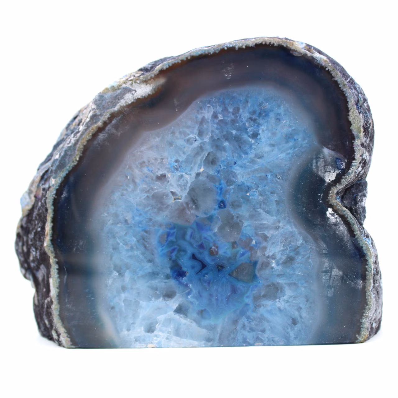 Blue agate decoration