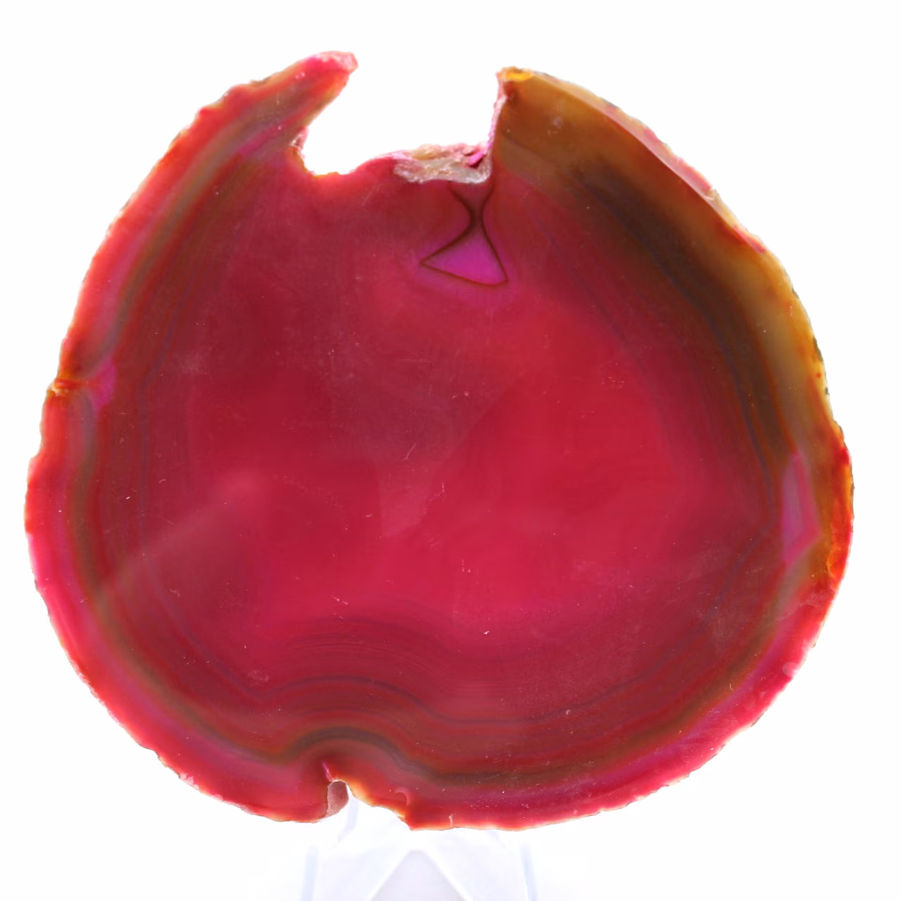 pink agate from brazil
