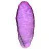 Slice of ornamental pink agate - 0